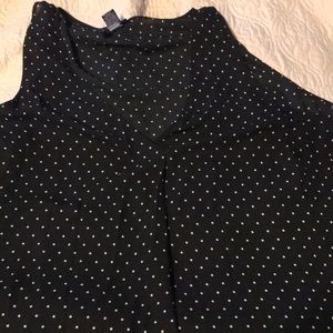 Polka dot blouse